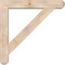 Ekena Millwork Traditional Craftsman Smooth Bracket w/ Offset Brace, Douglas Fir, 7 1/2"W x 44"D x 44"H BKT0806X44X44TRA04SDF - alternate 4